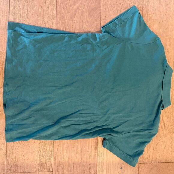 ADRIANO GOLDSCHMIED Mens collared short sleeve green size medium m8 - Picture 4 of 5